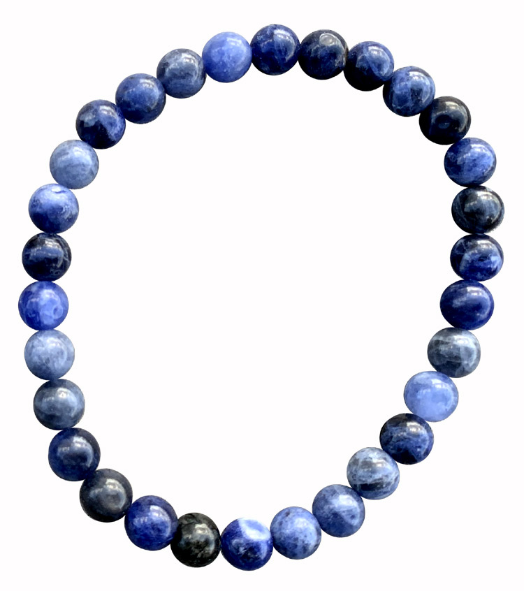 Sodalite bracelet beads 6mm