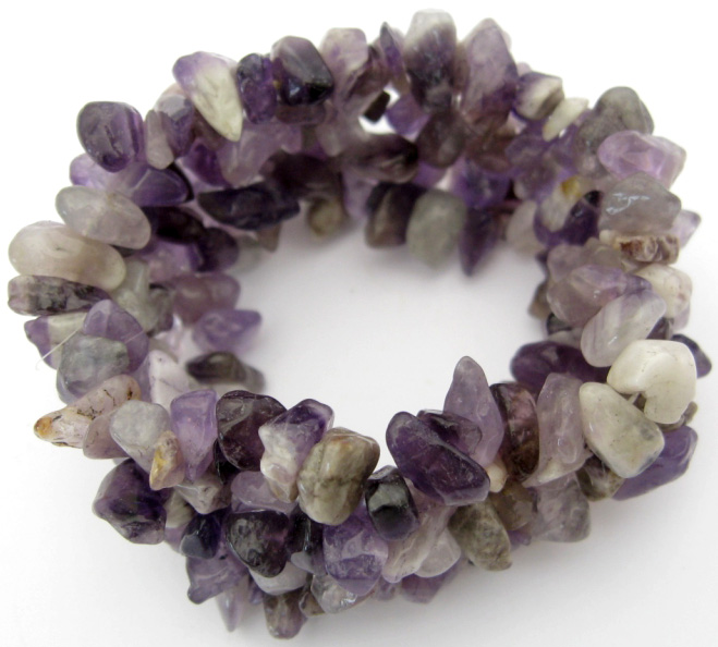 Bracciale ametista barocca