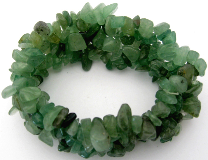 Bracelet baroque jade verte