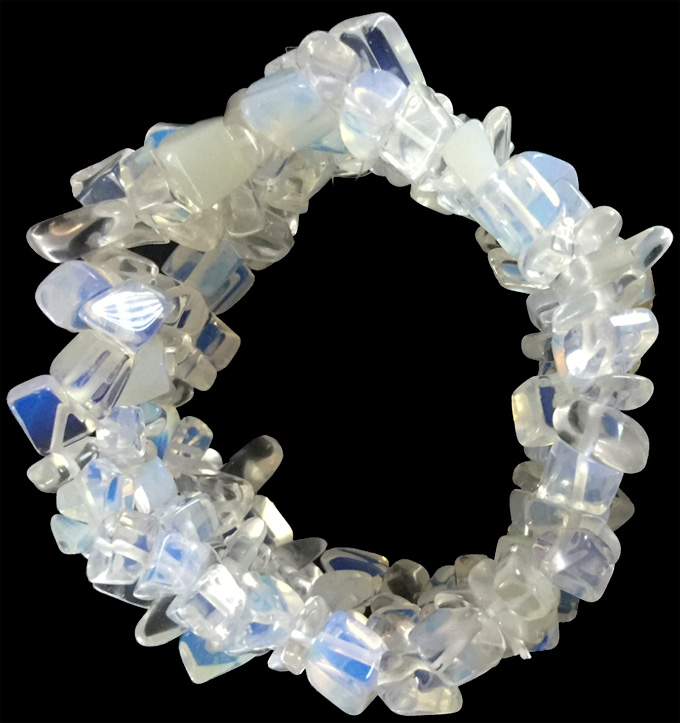 Bracelet baroque opalite 