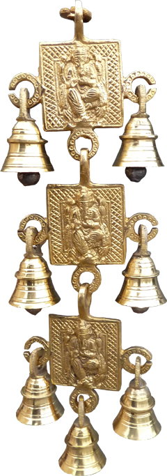 Brass ganesh bell