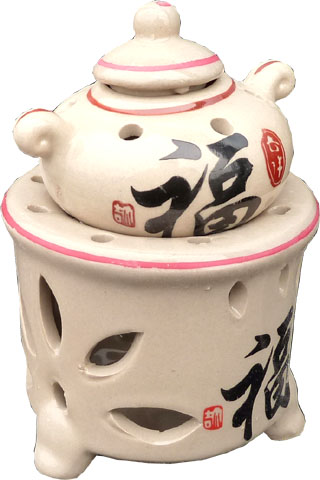 Bruleur theière ceramique feng shui 