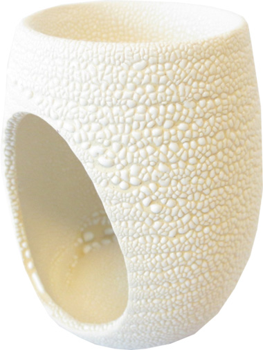 Bruleur blanc ouvert 8cm