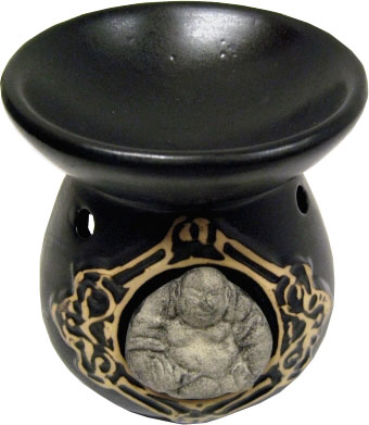 Bruciatore a medaglione cinese del Buddha rotondo