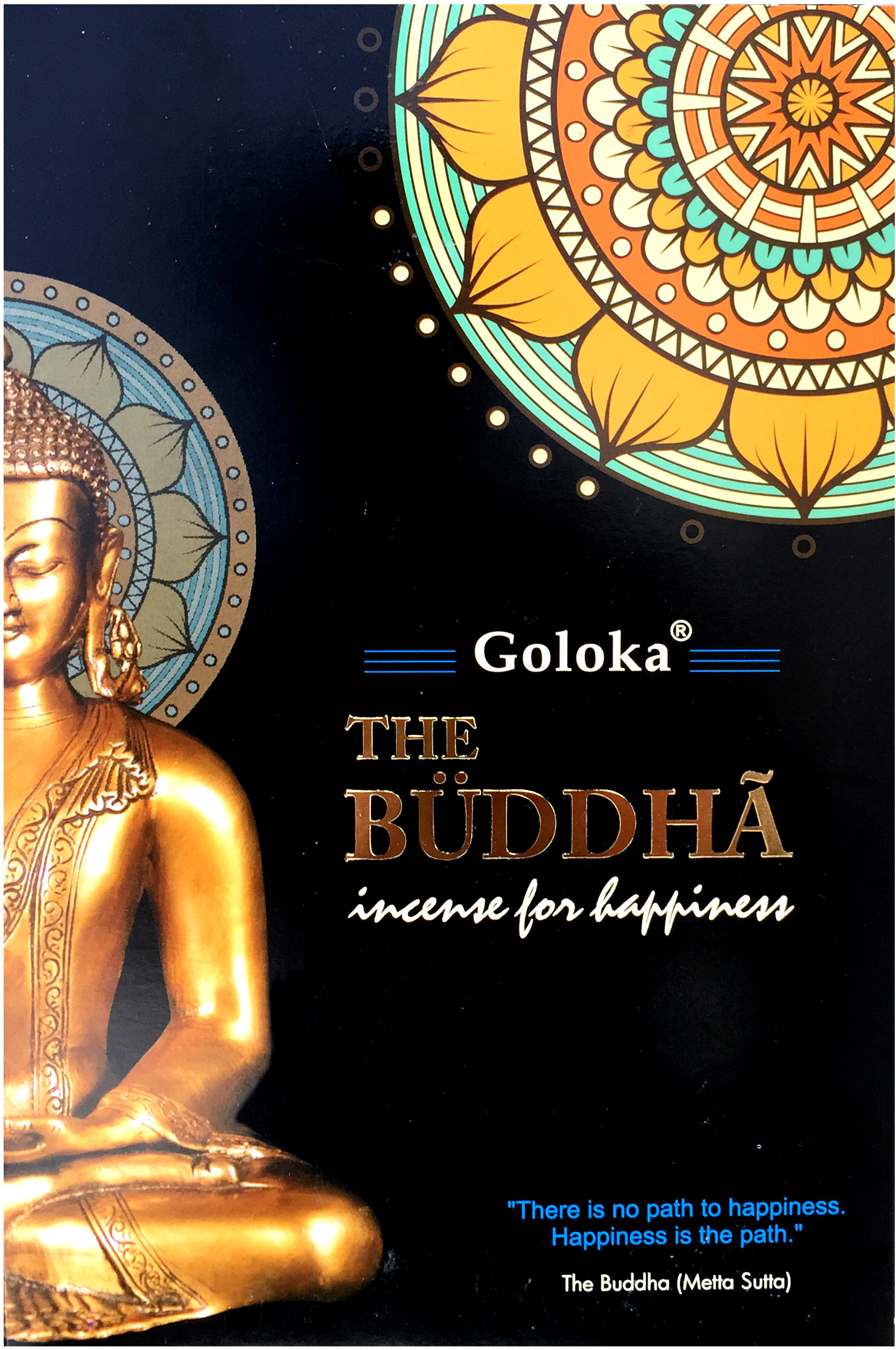 Encens Goloka black series bouddha 15g