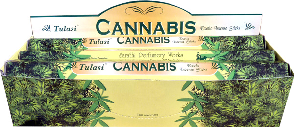 Encens tulasi sarathi cannabis hexa 20g