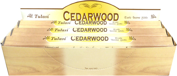 Encens tulasi sarathi cedre hexa 20g