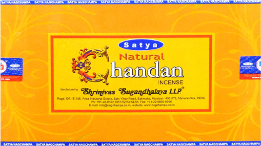 Encens satya natural chandan 15g