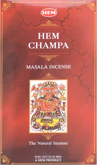 Encens hem champa masala marron 15g
