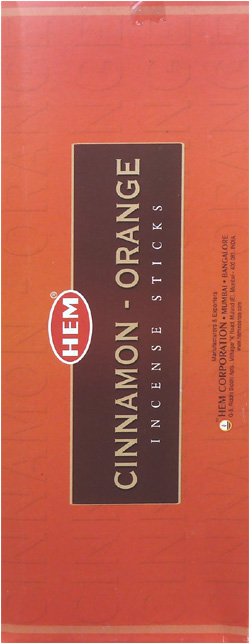 Encens Hem cannella arancia Hexa 20g