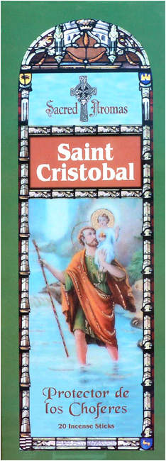 Encens tulasi sarathi saint cristophe hexa 20g