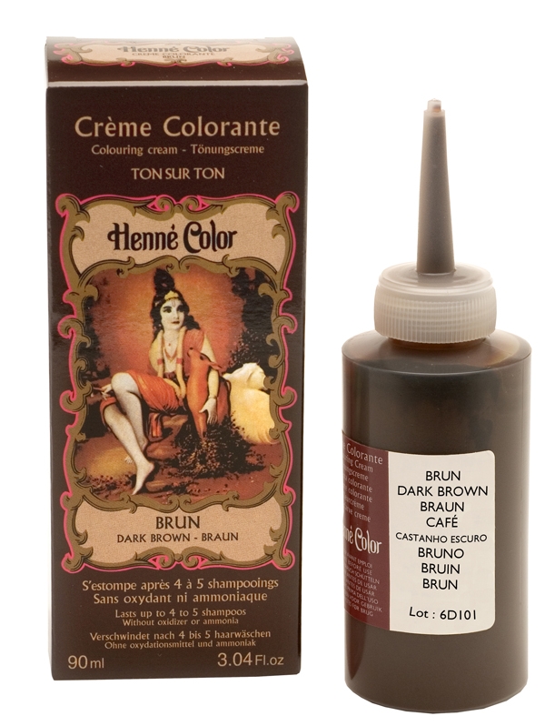 Henna colouring cream dark brown 90ml