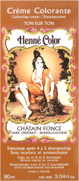 Henna colouring cream dark chesnut 90ml