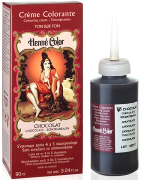 Henna colouring cream henné color chocolate 90ml