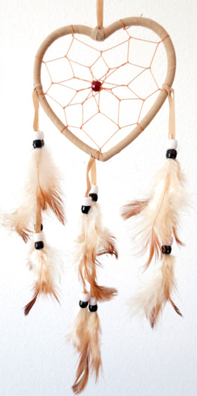 Dreamcatcher coeur 11cm x12