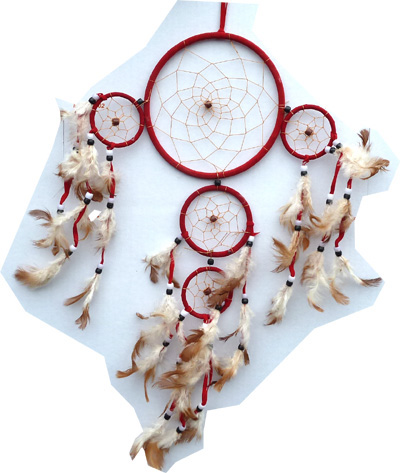 Dreamcatcher 15cm x 6 pcs