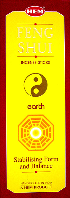 Incense hem feng shui earth hexa 20g