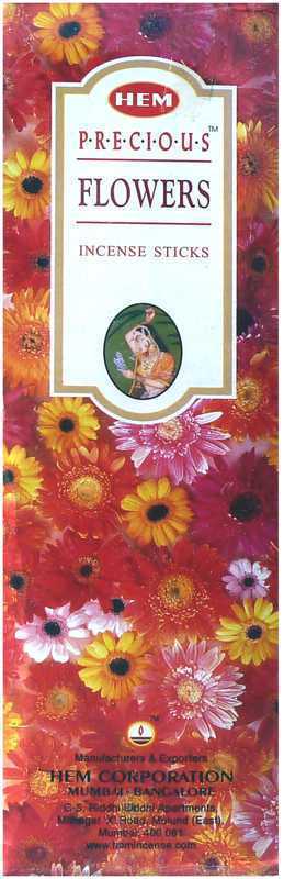 Encens Hem Precious Fleurs 8 Bts