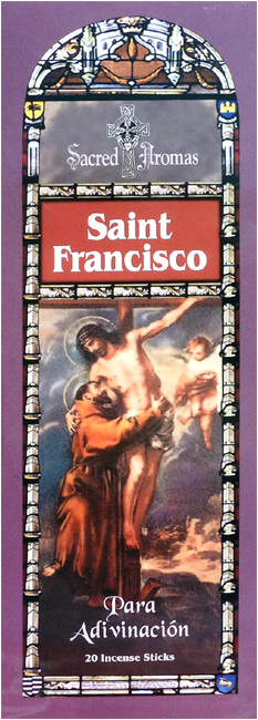 Encens tulasi sarathi saint françois hexa 20g