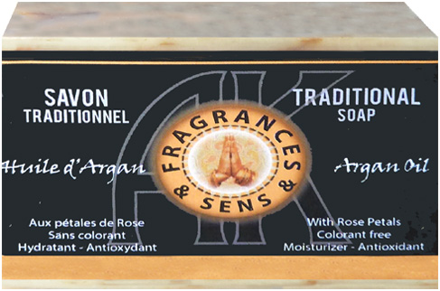 Savon fragrances & sens huile d'argan 100g