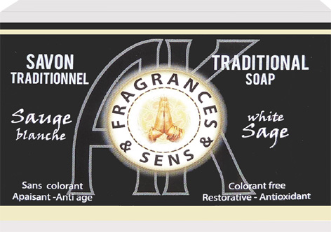 Fragrances & sens white sage soap 100g