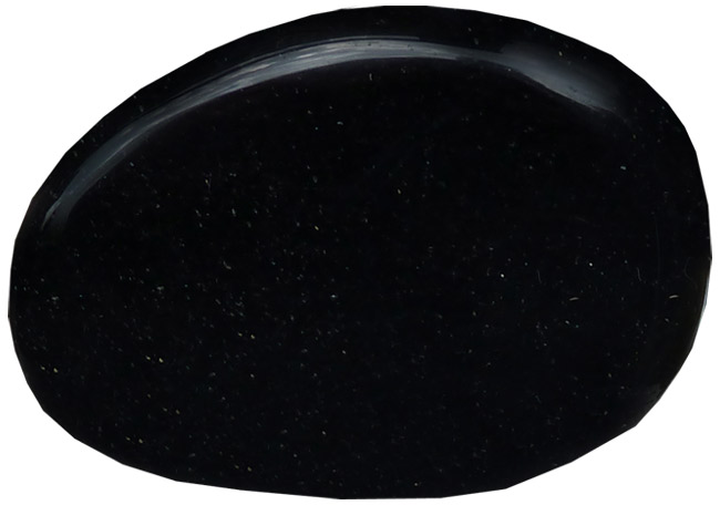 Rullo piatto nero di ossidiana 20 g