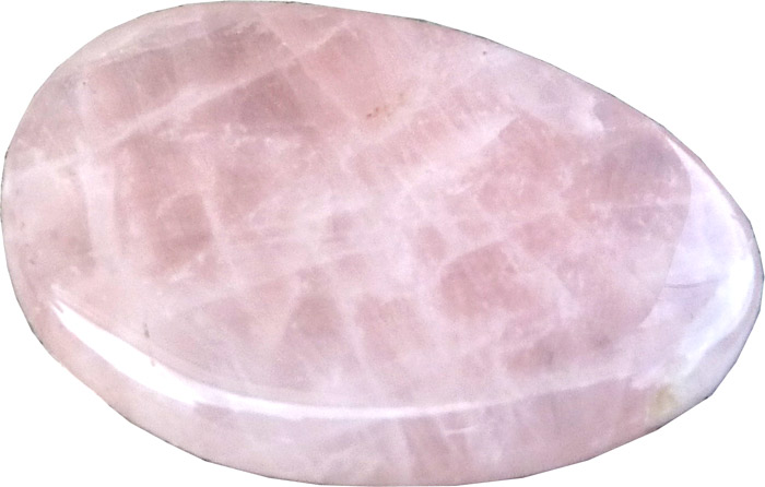 Rose quartz flat pebble 20g