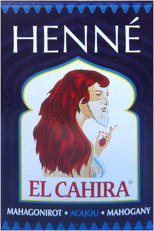 Henné Cheveux El Cahira Acajou x10