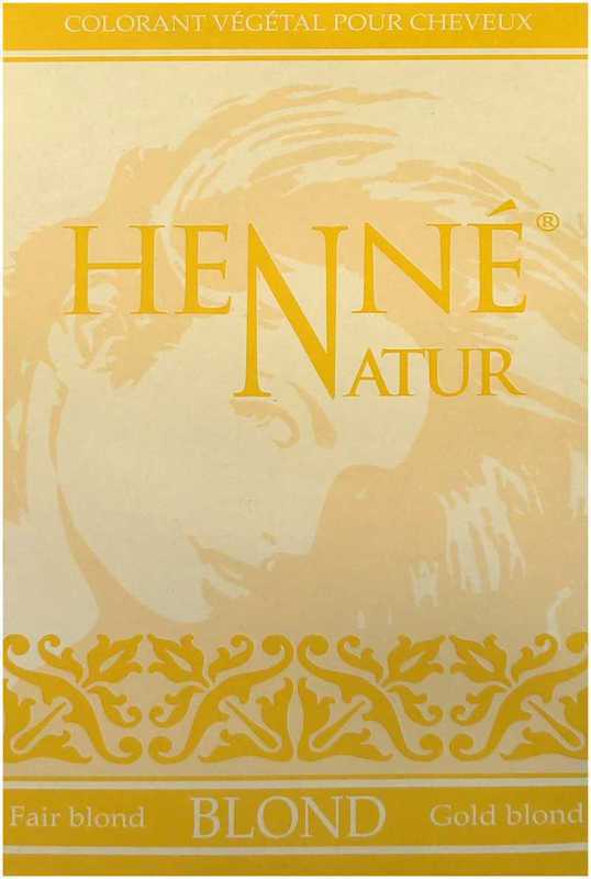 Henné Cheveux Blond x10