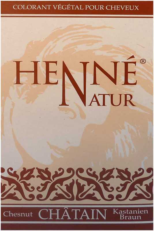Henné Cheveux Chatain x10