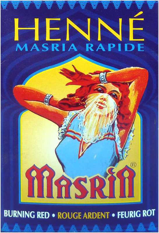 Henné Masria Rouge Ardent x10