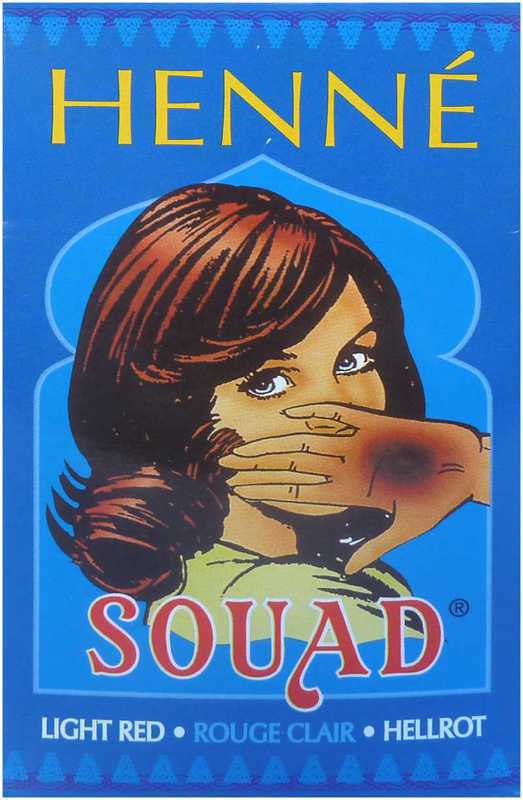 Henné Souad Rouge Clair x10