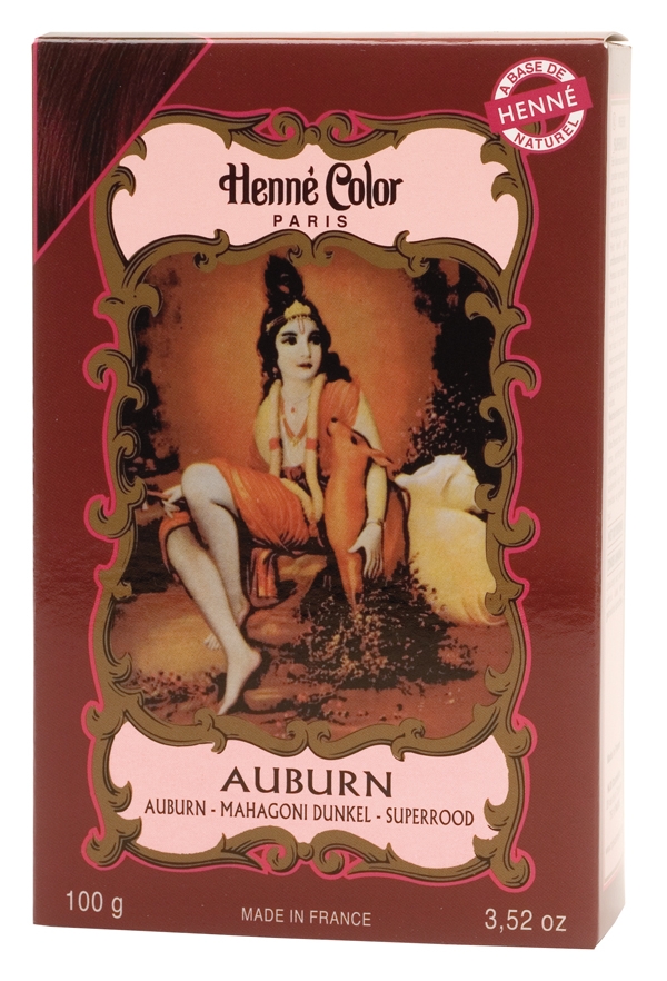 Henné color henna hair colouring powders auburn 100g