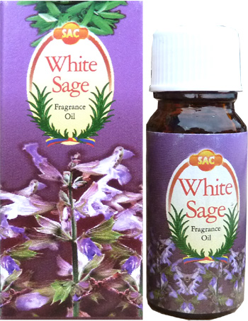 Huile à bruler sac sauge blanche x12