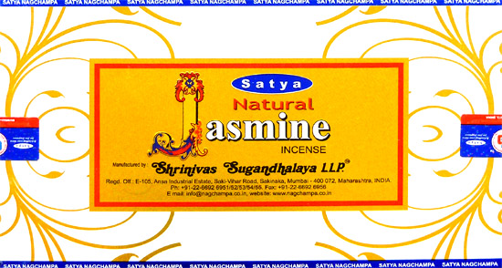 Encens satya natural jasmin 15g