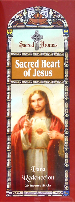 Encens tulasi sarathi jesus sacré coeur hexa 20g