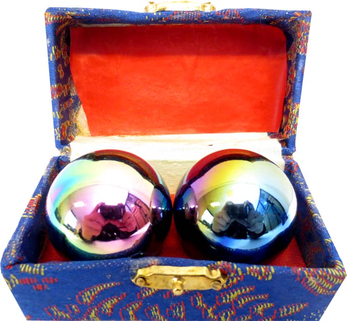 Boules de massage colorées 4cm