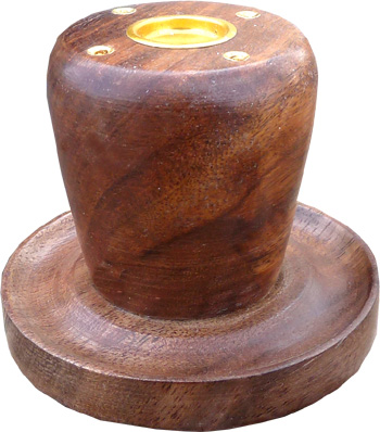 Porte encens bois 6.5cm