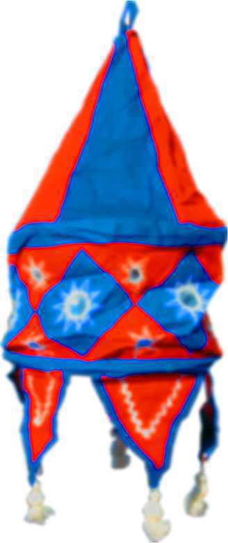 Lampion tissu 18 inch