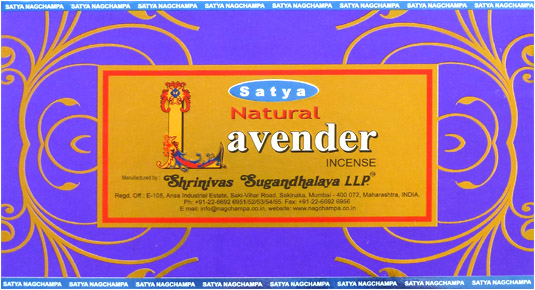 Encens satya natural lavande 15g