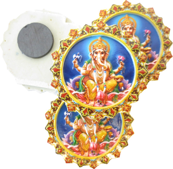 Magnetique ganesh 6cm x 12