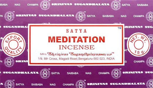 Encens satya meditation 15g