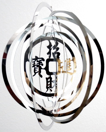 Mobile Cosmos Stainless prospérité et fortune 15cm