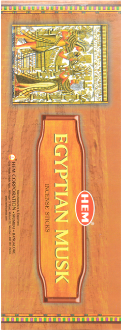 Encens hem musk egyptien hexa 20g