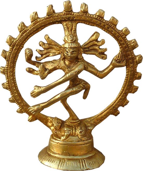 Natraj danza Shiva bronzo 9,50 cm