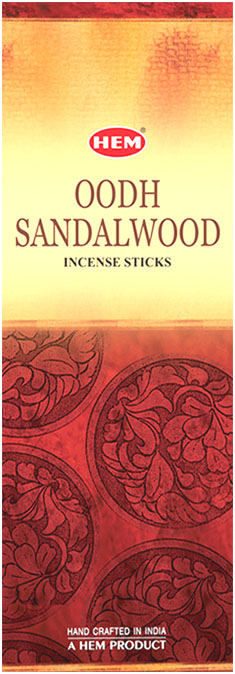 Encens hem oudh santal hexa 20g