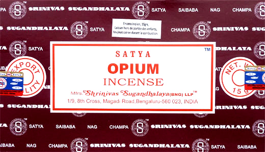 Encens satya opium 15g