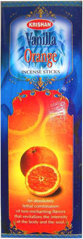 Encens Krishan Vanille Orange 8 Bts