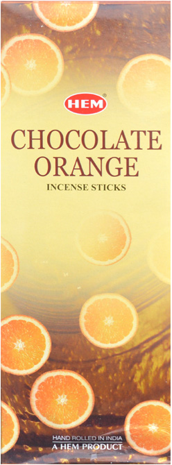 Orlo color arancio cioccolato incenso hexa 20g