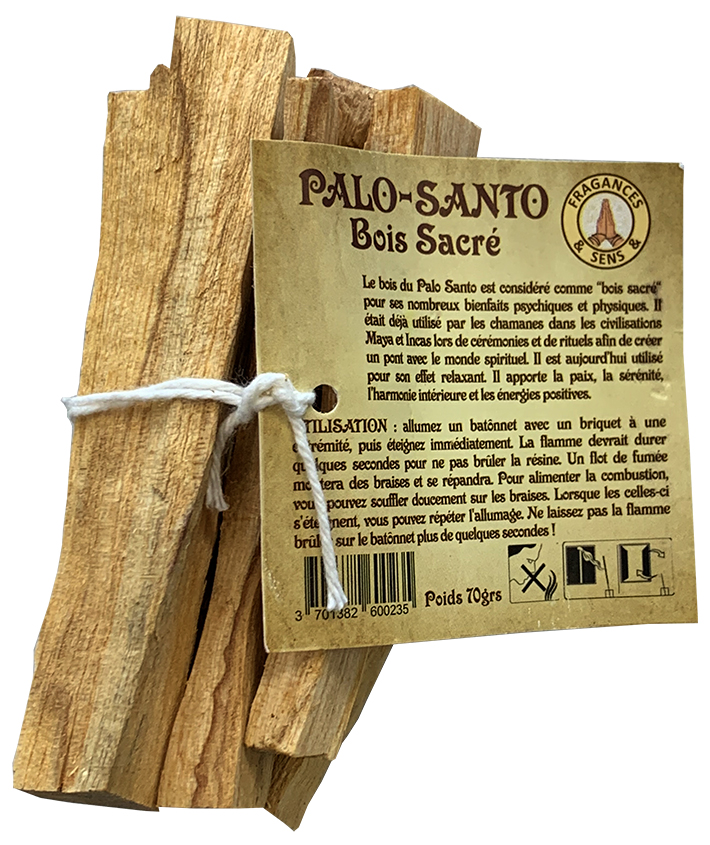 Palo santo Pérou bâtons 60g